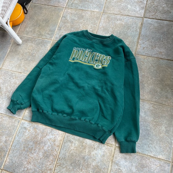 Vintage Majestic Green Bay Packers Heavyweight Crewneck Sweatshirt Size XL NFL - Picture 5 of 5